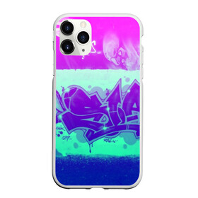 Чехол для iPhone 11 Pro матовый с принтом color neon collection в Курске, Силикон |  | grafiti | paint | street art | urban | город | граффити | искусство | кирпичи | краски | рисунки | стена | улицы | уличное искусство