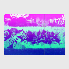 Магнитный плакат 3Х2 с принтом color neon collection в Курске, Полимерный материал с магнитным слоем | 6 деталей размером 9*9 см | grafiti | paint | street art | urban | город | граффити | искусство | кирпичи | краски | рисунки | стена | улицы | уличное искусство