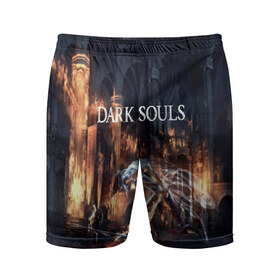 Мужские шорты 3D спортивные с принтом DARK SOULS в Курске,  |  | art | artwork | crown | dark soul | dark souls iii | death | digital art | embers | fanatsy | fire | flames | game | mask | skeletons | воин | минимализм | рыцарь | тёмные души