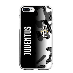 Чехол для iPhone 7Plus/8 Plus матовый с принтом JUVENTUS в Курске, Силикон | Область печати: задняя сторона чехла, без боковых панелей | cristiano ronaldo | juventus | juventus atletico | атлетико ювентус | криштиану роналд | мадрид ювентус | наполи ювентус | ювентус | ювентус 12 | ювентус 2019