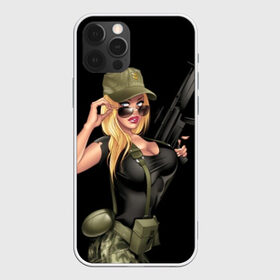 Чехол для iPhone 12 Pro Max с принтом Sexy army girl в Курске, Силикон |  | army | automatic | beautiful | big | black | blonde | body | camouflage | chest | cool | eyes | girl | holds | perfect | slim | uniform | weapon | автомат | армия | блондинка | большая | глаза | девушка | держит | идеальное | камуфляж | красивая