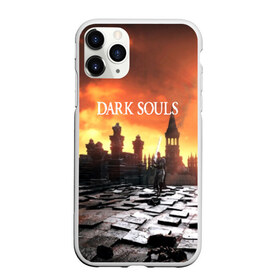 Чехол для iPhone 11 Pro матовый с принтом DARK SOULS в Курске, Силикон |  | art | artwork | crown | dark soul | dark souls iii | death | digital art | embers | fanatsy | fire | flames | game | mask | skeletons | воин | минимализм | рыцарь | тёмные души