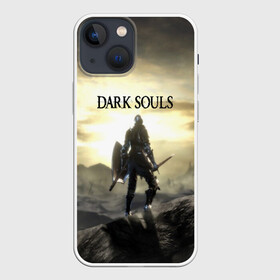 Чехол для iPhone 13 mini с принтом DARK SOULS в Курске,  |  | Тематика изображения на принте: art | artwork | crown | dark soul | dark souls iii | death | digital art | embers | fanatsy | fire | flames | game | mask | skeletons | воин | минимализм | рыцарь | тёмные души