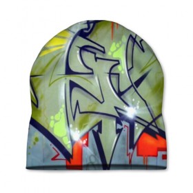Шапка 3D с принтом graffiti urban в Курске, 100% полиэстер | универсальный размер, печать по всей поверхности изделия | felipe pantone | grafiti | paint | street art | urban | город | граффити | искусство | кирпичи | краски | рисунки | стена | улицы | уличное искусство