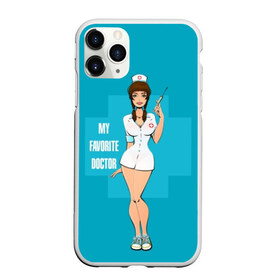 Чехол для iPhone 11 Pro матовый с принтом Sexy nurse в Курске, Силикон |  | beautiful | brunette | eyes | figure | girl | green | holding | holiday | legs | long | medical | medicine | nurse | perfect | short | straight | worker | брюнетка | глаза | девушка | держит | длинные | зелёные | идеальная | короткий | красивая | медицина