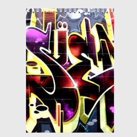 Скетчбук с принтом Graffiti collection 2019 в Курске, 100% бумага
 | 48 листов, плотность листов — 100 г/м2, плотность картонной обложки — 250 г/м2. Листы скреплены сверху удобной пружинной спиралью | Тематика изображения на принте: felipe pantone | grafiti | paint | street art | urban | город | граффити | искусство | кирпичи | краски | рисунки | стена | улицы | уличное искусство