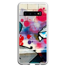 Чехол для Samsung Galaxy S10 с принтом graffiti в Курске, Силикон | Область печати: задняя сторона чехла, без боковых панелей | Тематика изображения на принте: felipe pantone | grafiti | paint | street art | urban | город | граффити | искусство | кирпичи | краски | рисунки | стена | улицы | уличное искусство