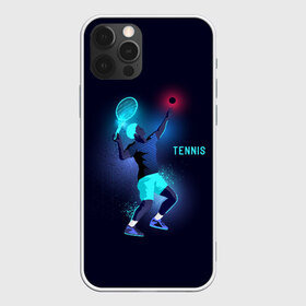 Чехол для iPhone 12 Pro Max с принтом TENNIS NEON в Курске, Силикон |  | Тематика изображения на принте: neon | sport | tennis | неон | неоновый | спорт | спортсмен | теннис