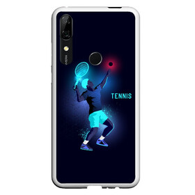 Чехол для Honor P Smart Z с принтом TENNIS NEON в Курске, Силикон | Область печати: задняя сторона чехла, без боковых панелей | neon | sport | tennis | неон | неоновый | спорт | спортсмен | теннис