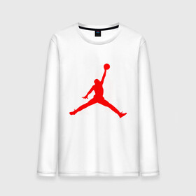 Мужской лонгслив хлопок с принтом MICHAEL JORDAN в Курске, 100% хлопок |  | 23 | bulls | chicago bulls | jordan | logo | michael jordan | paris saint germain | psg | red | sport | быки | джордан | лого | майкл джордан | псг | спорт | чигаго буллс