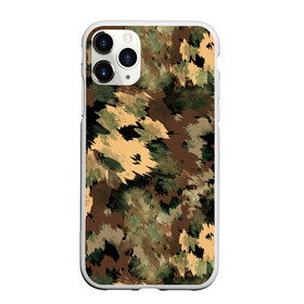 Чехол для iPhone 11 Pro матовый с принтом Камуфляж в Курске, Силикон |  | abstraction | army | autumn | brown | camouflage | disguise | fishing | green | khaki | nature | spots | абстракция | армия | зеленый | камуфляж | коричневый | маскировка | осень | охота | природа | пятна | рыбалка | хаки