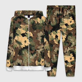 Женский костюм 3D с принтом Камуфляж в Курске,  |  | abstraction | army | autumn | brown | camouflage | disguise | fishing | green | khaki | nature | spots | абстракция | армия | зеленый | камуфляж | коричневый | маскировка | осень | охота | природа | пятна | рыбалка | хаки