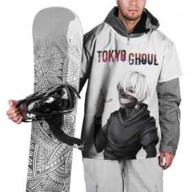 Накидка на куртку 3D с принтом Kaneki Ken в Курске, 100% полиэстер |  | ghoul | kaneki | ken | tokyo | гуль | канеки | кен | токийский