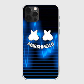 Чехол для iPhone 12 Pro Max с принтом Marshmello в Курске, Силикон |  | Тематика изображения на принте: christopher comstock | dj | marshmello | music | диджей | клубная музыка | клубняк | крис комсток | логотип | маршмеллоу | музыка