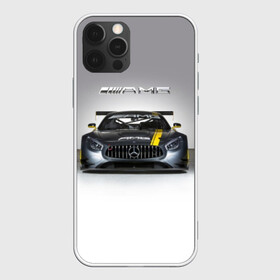 Чехол для iPhone 12 Pro с принтом AMG Motorsport в Курске, силикон | область печати: задняя сторона чехла, без боковых панелей | Тематика изображения на принте: amg | car | mercedes benz | mersedes | motorsport | power | race | автомобиль | автоспорт | гонка | мерседес | мощь
