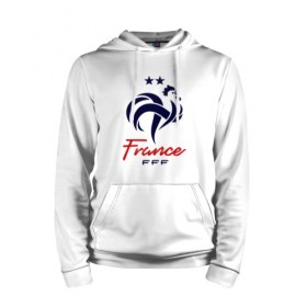 Мужская толстовка хлопок с принтом Сборная Франции в Курске, френч-терри, мягкий теплый начес внутри (100% хлопок) | карман-кенгуру, эластичные манжеты и нижняя кромка, капюшон с подкладом и шнурком | fff | france | les bleus | les tricolores | сборная франции | сборная франции по футболу | форма | франузская | франузская сборная | франция | французы