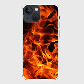 Чехол для iPhone 13 mini с принтом огонь в Курске,  |  | fire | flame | in fire | smoke | в огне | дым | огненный | огонь | текстуры