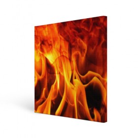 Холст квадратный с принтом Огонь и дым в Курске, 100% ПВХ |  | fire | flame | in fire | smoke | в огне | дым | огненный | огонь | текстуры