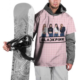Накидка на куртку 3D с принтом Black Pink 2019 в Курске, 100% полиэстер |  | 2019 | black | black pink | k pop | kill | kill this love | korea | logo | music | pink | pop | блек пинк | блэк пинк | газета | девушки | кпоп | лого | музыка | надпись | розовый