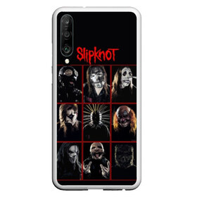 Чехол для Honor P30 с принтом Slipknot-Alltogether в Курске, Силикон | Область печати: задняя сторона чехла, без боковых панелей | band | group | metal | rock | slipknot | группа | метал | рок | слипнот