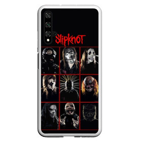 Чехол для Honor 20 с принтом Slipknot-Alltogether в Курске, Силикон | Область печати: задняя сторона чехла, без боковых панелей | band | group | metal | rock | slipknot | группа | метал | рок | слипнот