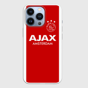 Чехол для iPhone 13 Pro с принтом Аякс в Курске,  |  | afc ajax | ajax | amsterdamsche football club ajax | амстердамский аякс | аякс | аякс амстердам | фк аякс | форма | футбол | футбольный клуб