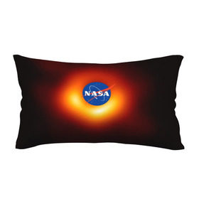 Подушка 3D антистресс с принтом Черная дыра NASA в Курске, наволочка — 100% полиэстер, наполнитель — вспененный полистирол | состоит из подушки и наволочки на молнии | nasa | астрономия | горизонт событий | космос | наса | черная дыра