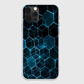 Чехол для iPhone 12 Pro Max с принтом Броня в Курске, Силикон |  | abstraction | geometry | hexagon | techno | абстракция | броня | геометрия | краски | неон | неоновый | сетка | соты | стальная броня | текстура | шестигранники