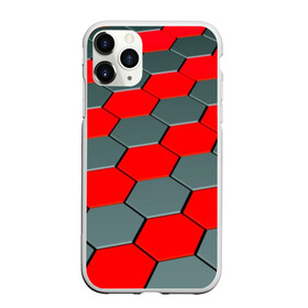 Чехол для iPhone 11 Pro Max матовый с принтом металлическая броня в Курске, Силикон |  | abstraction | geometry | hexagon | techno | абстракция | броня | геометрия | краски | неон | неоновый | сетка | соты | стальная броня | текстура | шестигранники
