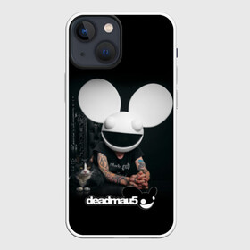 Чехол для iPhone 13 mini с принтом Deadmau5 в Курске,  |  | dead | deadmau5 | dj | electro | house | joel | mouse | progressive | thomas | zimmerman | дедмаус | джоэль | диджей | мёртвая | мышь | прогрессив | томас | хаус | циммерман | электро