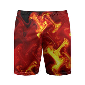 Мужские шорты 3D спортивные с принтом Огненная лава в Курске,  |  | fire | flame | in fire | smoke | в огне | дым | огненный | огонь | текстуры