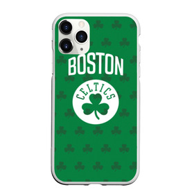 Чехол для iPhone 11 Pro матовый с принтом Boston Celtics в Курске, Силикон |  | boston | boston celtics | celtics | бостон | бостон селтикс