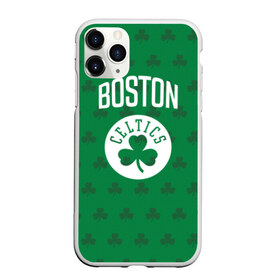 Чехол для iPhone 11 Pro Max матовый с принтом Boston Celtics в Курске, Силикон |  | boston | boston celtics | celtics | бостон | бостон селтикс