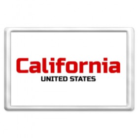 Магнит 45*70 с принтом USA - California в Курске, Пластик | Размер: 78*52 мм; Размер печати: 70*45 | america | california | california city | california republic | usa | америка | калифорния | соединенные штаты | сша | штат