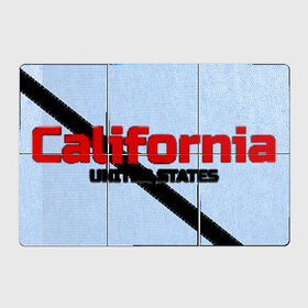 Магнитный плакат 3Х2 с принтом USA - California в Курске, Полимерный материал с магнитным слоем | 6 деталей размером 9*9 см | america | california | california city | california republic | usa | америка | калифорния | соединенные штаты | сша | штат