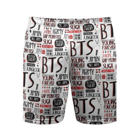 Мужские шорты 3D спортивные с принтом BTS Collage в Курске,  |  | bangtan | boy | j hope | jimin | jin | jungkook | korea | luv | rm | suga | v | with | бтс | кей | поп