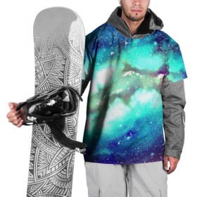 Накидка на куртку 3D с принтом Звёздное небо в Курске, 100% полиэстер |  | galaxy | nebula | space | star | абстракция | вселенная | галактика | звезда | звезды | космический | планеты