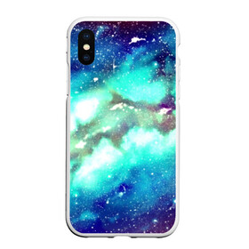 Чехол для iPhone XS Max матовый с принтом Звёздное небо в Курске, Силикон | Область печати: задняя сторона чехла, без боковых панелей | galaxy | nebula | space | star | абстракция | вселенная | галактика | звезда | звезды | космический | планеты