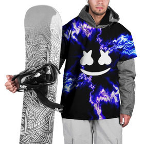 Накидка на куртку 3D с принтом Marshmello DJ в Курске, 100% полиэстер |  | christopher comstock | dj | marshmello | music | диджей | клубная музыка | клубняк | крис комсток | логотип | маршмеллоу | музыка