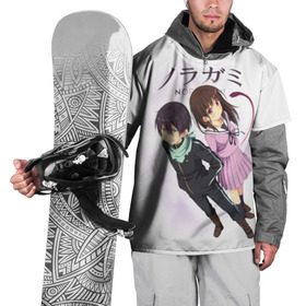 Накидка на куртку 3D с принтом Бездомный бог в Курске, 100% полиэстер |  | Тематика изображения на принте: anime | noragami | аниме | бездомный бог | манга | норагами | хиёри ики | ято