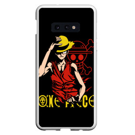 Чехол для Samsung S10E с принтом One Piece в Курске, Силикон | Область печати: задняя сторона чехла, без боковых панелей | Тематика изображения на принте: monkey d. luffy | one piece | tony tony chopper | аниме | большой куш | ван пис | ванпис | манга | манки д. луффи | пираты | пираты соломенной шляпы | тони тони чоппер