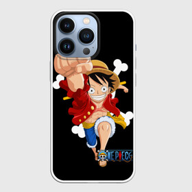 Чехол для iPhone 13 Pro с принтом удар One Piece в Курске,  |  | monkey d. luffy | one piece | tony tony chopper | аниме | большой куш | ван пис | ванпис | манга | манки д. луффи | пираты | пираты соломенной шляпы | тони тони чоппер