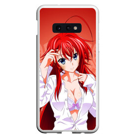 Чехол для Samsung S10E с принтом High School DxD Риас в Курске, Силикон | Область печати: задняя сторона чехла, без боковых панелей | Тематика изображения на принте: high school dxd | highschool dxd | rias gremory | аниме | демоны старшей школы | манга | ранобэ | риас | риас гремори | старшая школа dxd | старшая школа демоны против падших | хай сукуру dxd