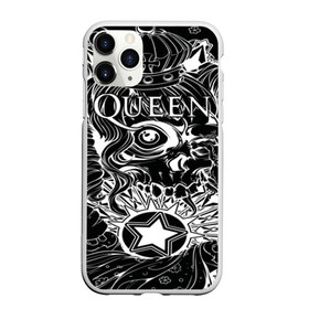 Чехол для iPhone 11 Pro Max матовый с принтом Queen в Курске, Силикон |  | bohemian | brian | freddie | john | mercury | must go on | queen | rhapsody | roger | taylor | the miracle | the show | роджер тейлор | фредди меркьюри