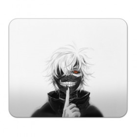 Коврик для мышки прямоугольный с принтом Kaneki Ken в Курске, натуральный каучук | размер 230 х 185 мм; запечатка лицевой стороны | Тематика изображения на принте: anteiku | ghoul | kaneki | ken | tokyo | антейку | гуль | канеки | кен | токийский