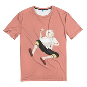 Мужская футболка 3D с принтом Juuzou Suzuya в Курске, 100% полиэфир | прямой крой, круглый вырез горловины, длина до линии бедер | Тематика изображения на принте: ccg | ghoul | jason | juuzou | rei | suzuya | tokyo | гуль | джейсон | джузо | рей | рэй | сузуя | токийский