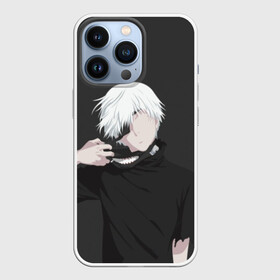 Чехол для iPhone 13 Pro с принтом Kaneki Ken снимает маску в Курске,  |  | anteiku | ghoul | kaneki | ken | tokyo | антейку | гуль | канеки | кен | токийский