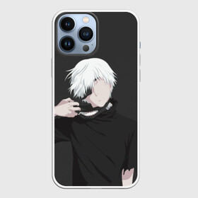 Чехол для iPhone 13 Pro Max с принтом Kaneki Ken снимает маску в Курске,  |  | anteiku | ghoul | kaneki | ken | tokyo | антейку | гуль | канеки | кен | токийский