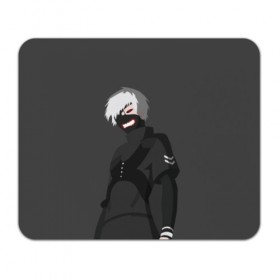 Коврик для мышки прямоугольный с принтом Kaneki Ken в Курске, натуральный каучук | размер 230 х 185 мм; запечатка лицевой стороны | Тематика изображения на принте: anteiku | ghoul | kaneki | ken | tokyo | антейку | гуль | канеки | кен | токийский