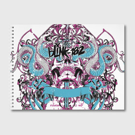 Альбом для рисования с принтом Blink 182 в Курске, 100% бумага
 | матовая бумага, плотность 200 мг. | barker | bbc music | california | live | mark hoppus | matt skiba | punk | rock | travis barker | панк | поп панк | рок | скейт | том делонг
